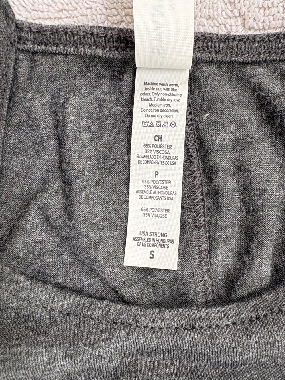 HOTWORX Dark Gray Tank with Orange Logo - Picture 3 of 6